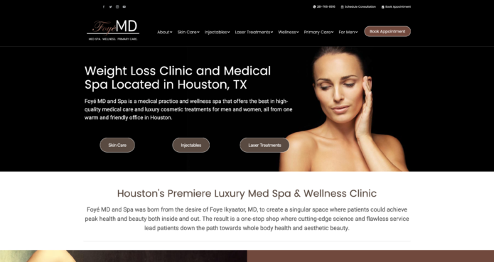 Med Spa Website